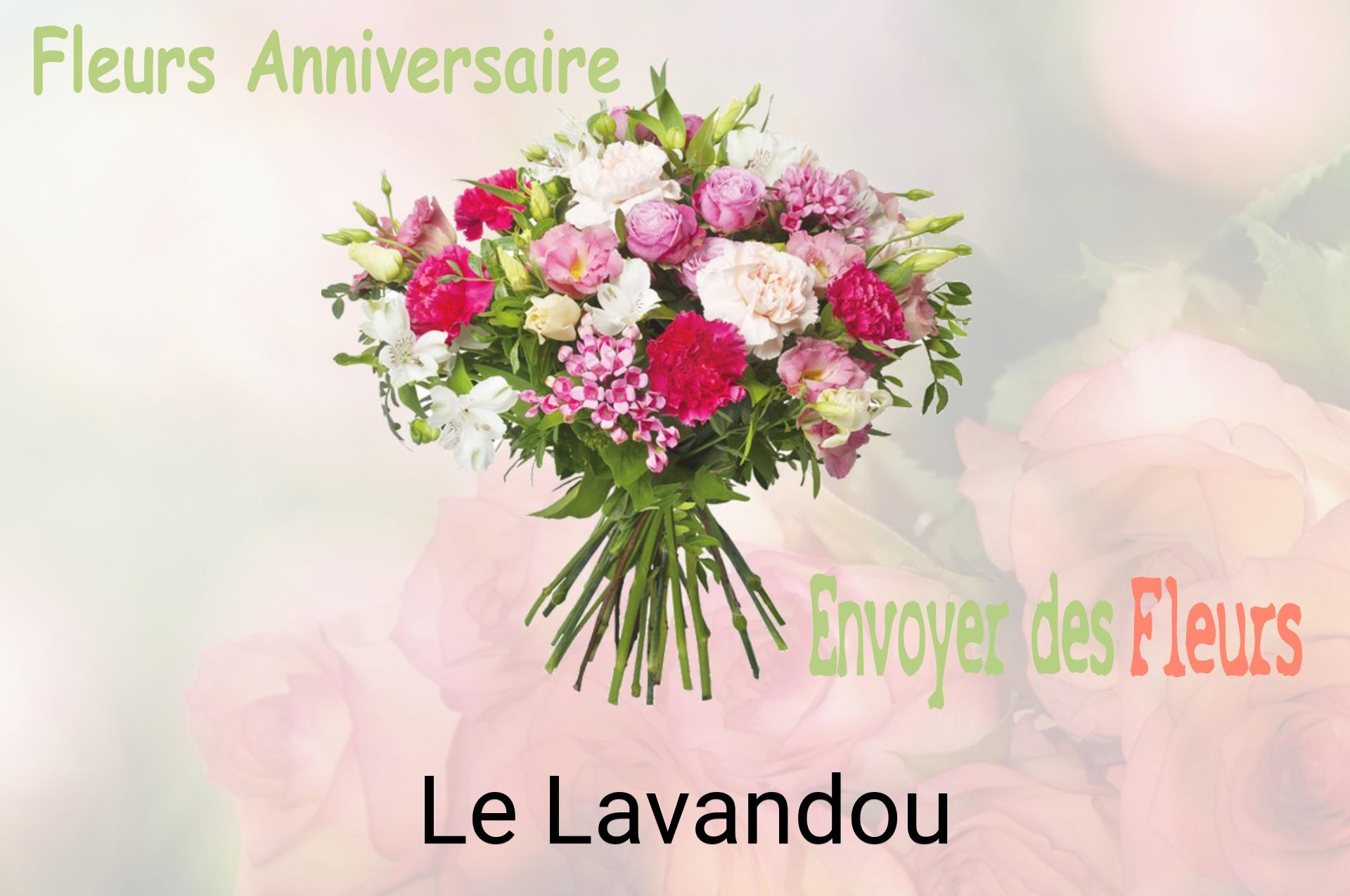 Bouquet de fleurs d’anniversaire livré à Le Lavandou